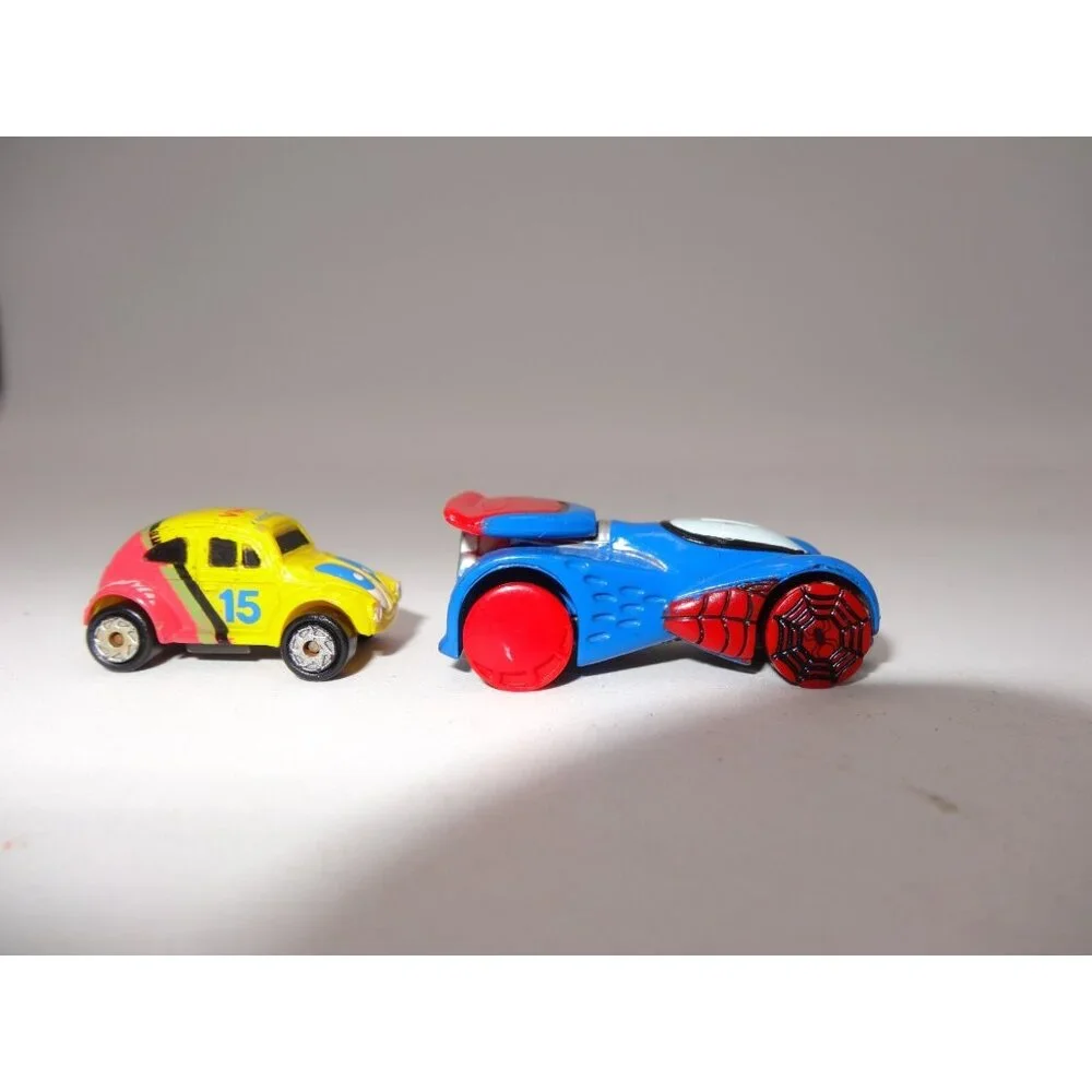 Galoob Micro Machines Volkswagon Beetle Goodyear VW Bug #15 Vintage Spiderman ca